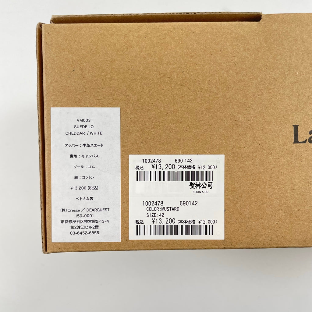 Last Resort / スウェードレザースニーカー VM003 SIZE:42