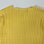 RALPH LAUREN SPORT / コットンケーブルニットカーディガン 参考定価：27,000程度 SIZE：S