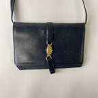 CELINE / ヴィンテージ トリオワンショルダーバッグ ダークネイビー