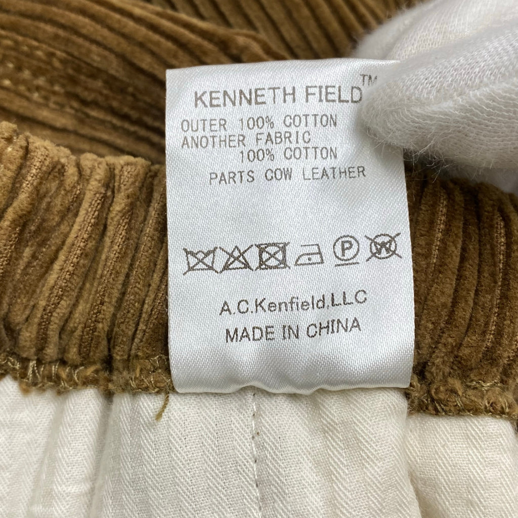 KENNETH FIELD ケネス フィールド / Triple Stitch Manufactur TR 8wales corduroy タグ付 参考定価：33,000+tax SIZE:M