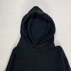 Fax Copy Express / クロップドスウェットフーディー ブラック SIZE:L