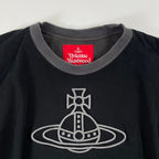 Vivienne Westwood RED LABEL / 3Dラインオーブ刺繍レイヤード裏毛トップ 参考定価：38,000+tax SIZE:00