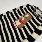 MUVEIL / ブルドッグスタッズニットセーター 参考定価：42,000程度 SIZE:40