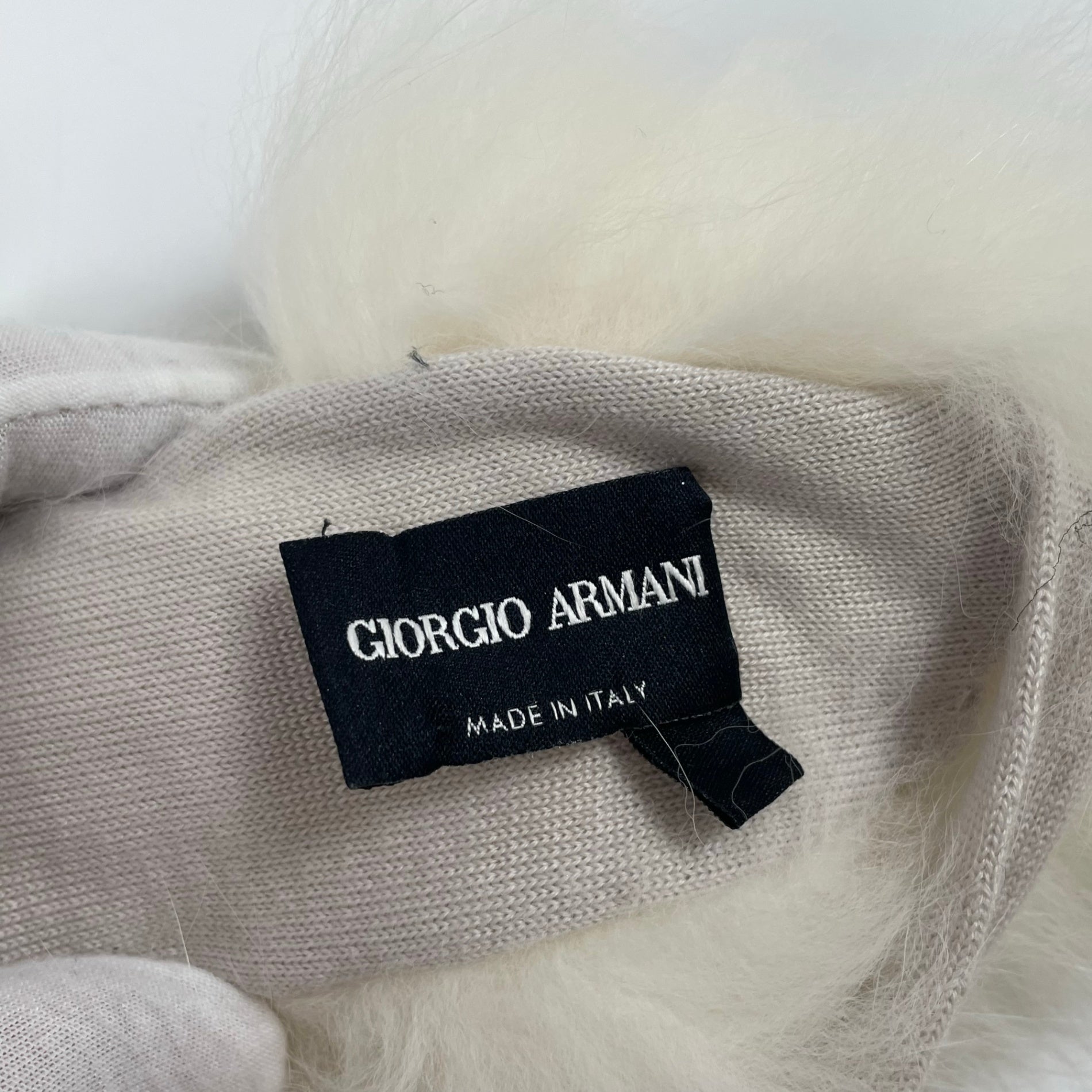 GIORGIO ARMANI / リアルファーティペット 参考定価：140,000程度