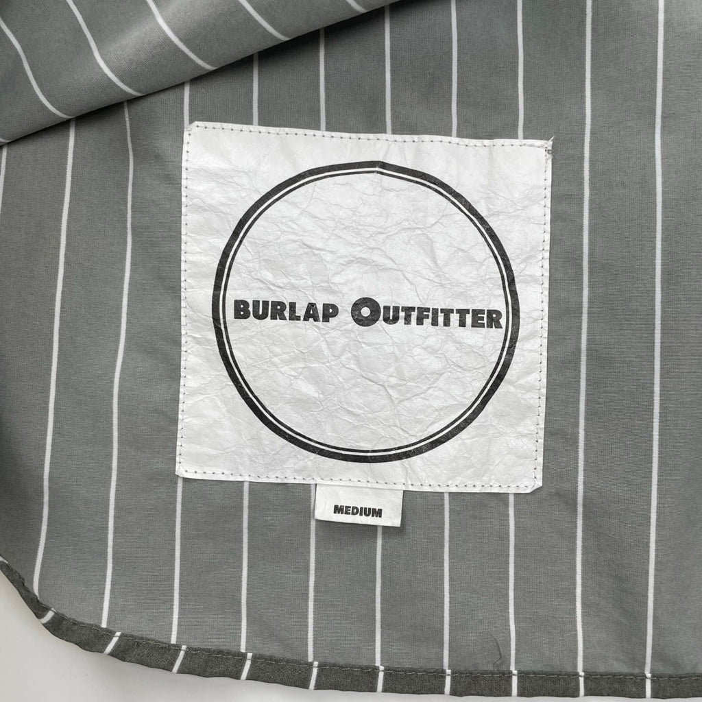 BURLAP OUTFITTER バーラップアウトフィッター / L/S B.B SHIRT PRINTED シャツ SUPPLEX 参考定価：17,000+tax SIZE:M