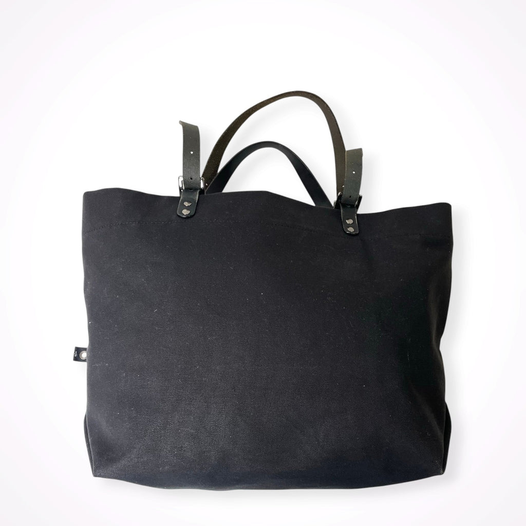 wjk / キャンバス×レザートートバッグ 参考定価：16,000+tax