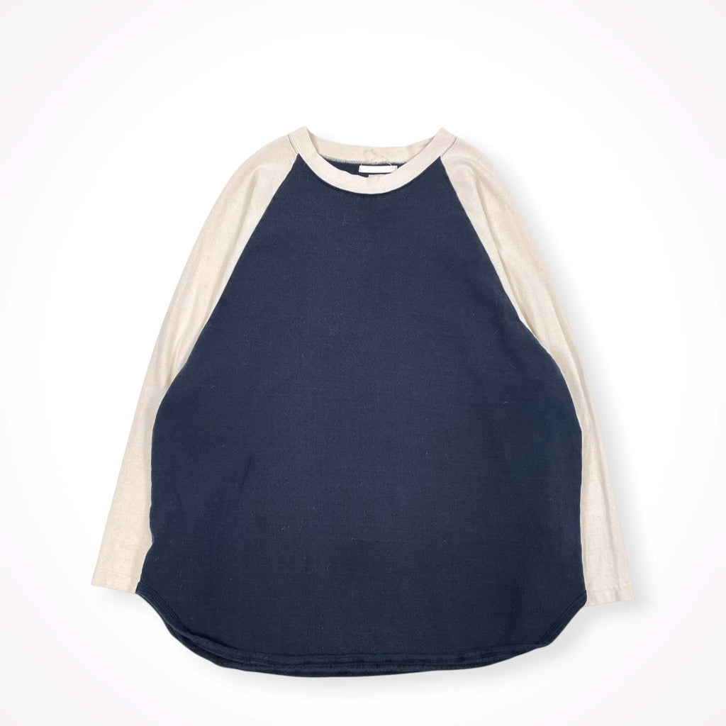 blurhms / Co/Silk Baseball Raglan Tee 参考定価：18,000+tax SIZE:3