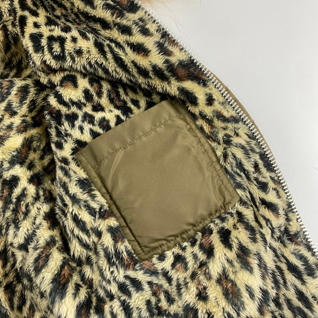 【00's～ ネオグランジ】 VAROSH ヴァロッシュ / N-2Bタイプ ヒョウ柄 ミリタリージャケット SIZE：M