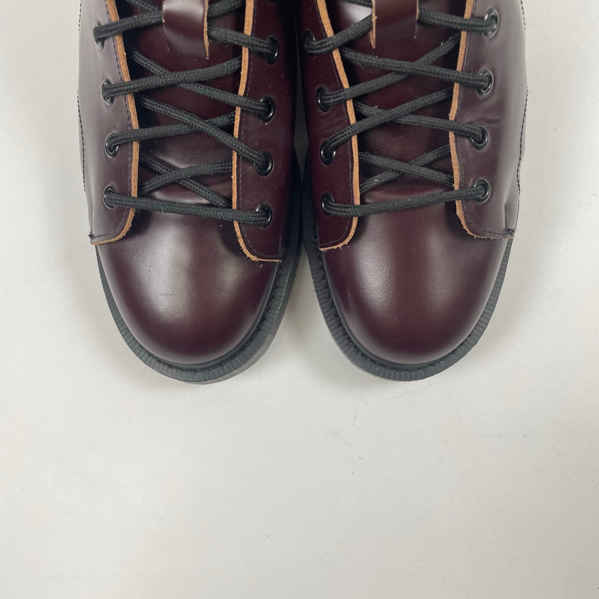 FRED PERRY × GEORGE COX / Monkey Boot Heavy Leather 極美品 参考定価：55,000+tax SIZE：7