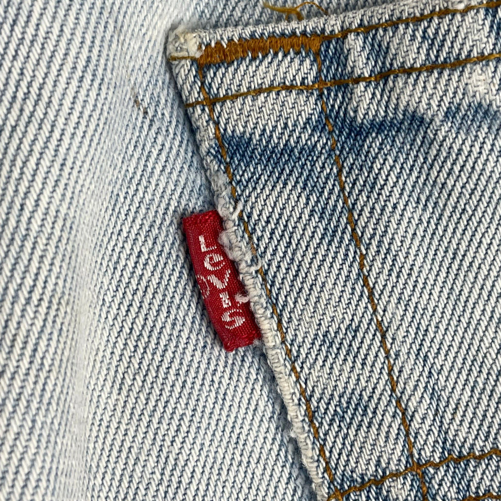 EURO Levi's ユーロリーバイス / 90s 501 ダメージ＆リペア デニムパンツ ポーランド製 SIZE:W33 L32