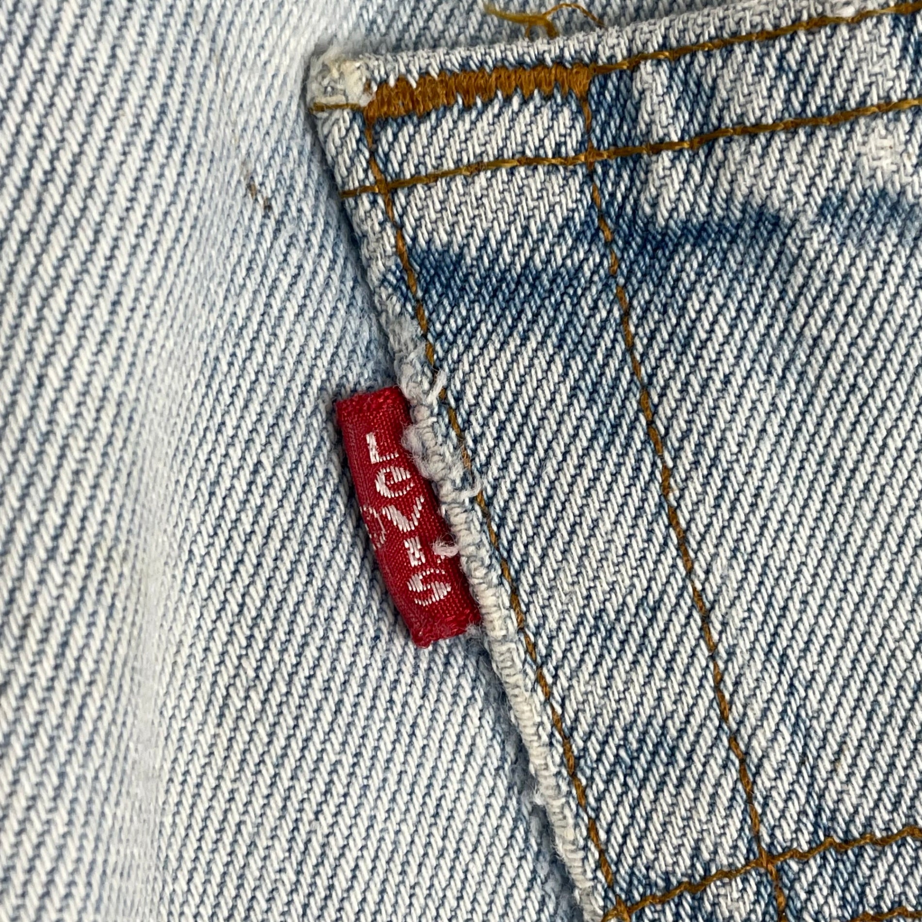 EURO Levi's ユーロリーバイス / 90s 501 ダメージ＆リペア デニムパンツ ポーランド製 SIZE:W33 L32