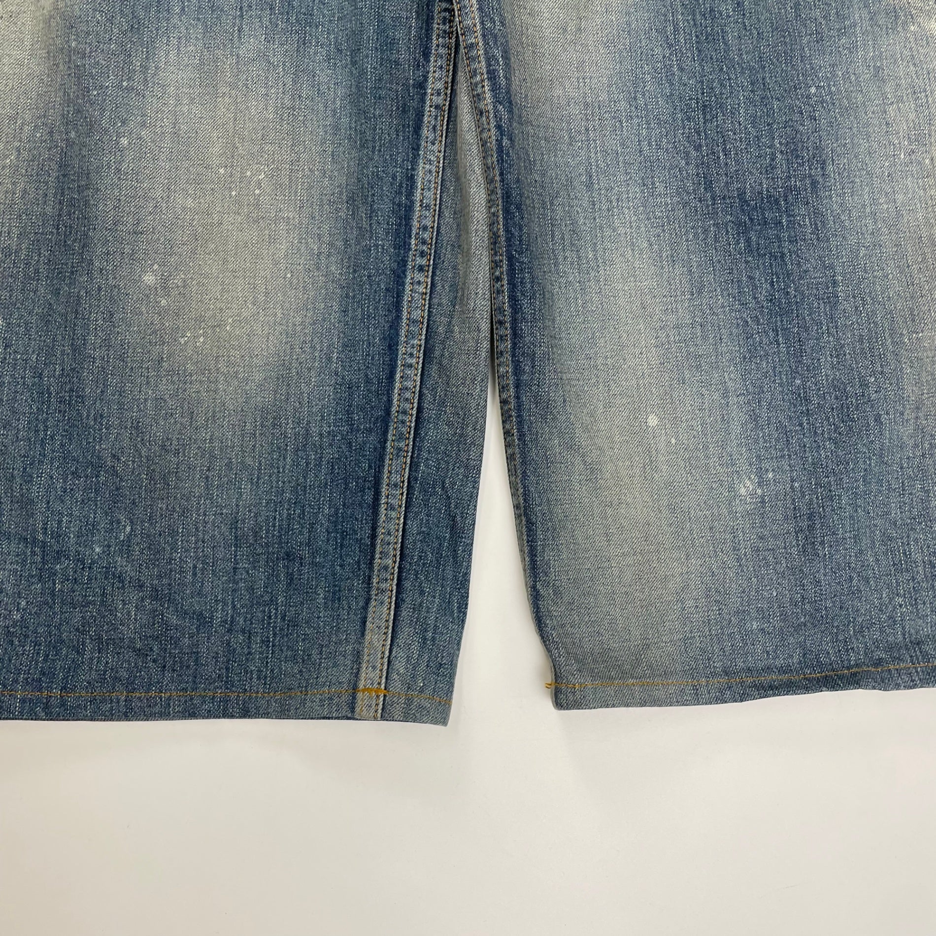ANCELLM / DAMAGE WIDE 5P DENIM PANTS  参考定価：38,000+tax SIZE:3