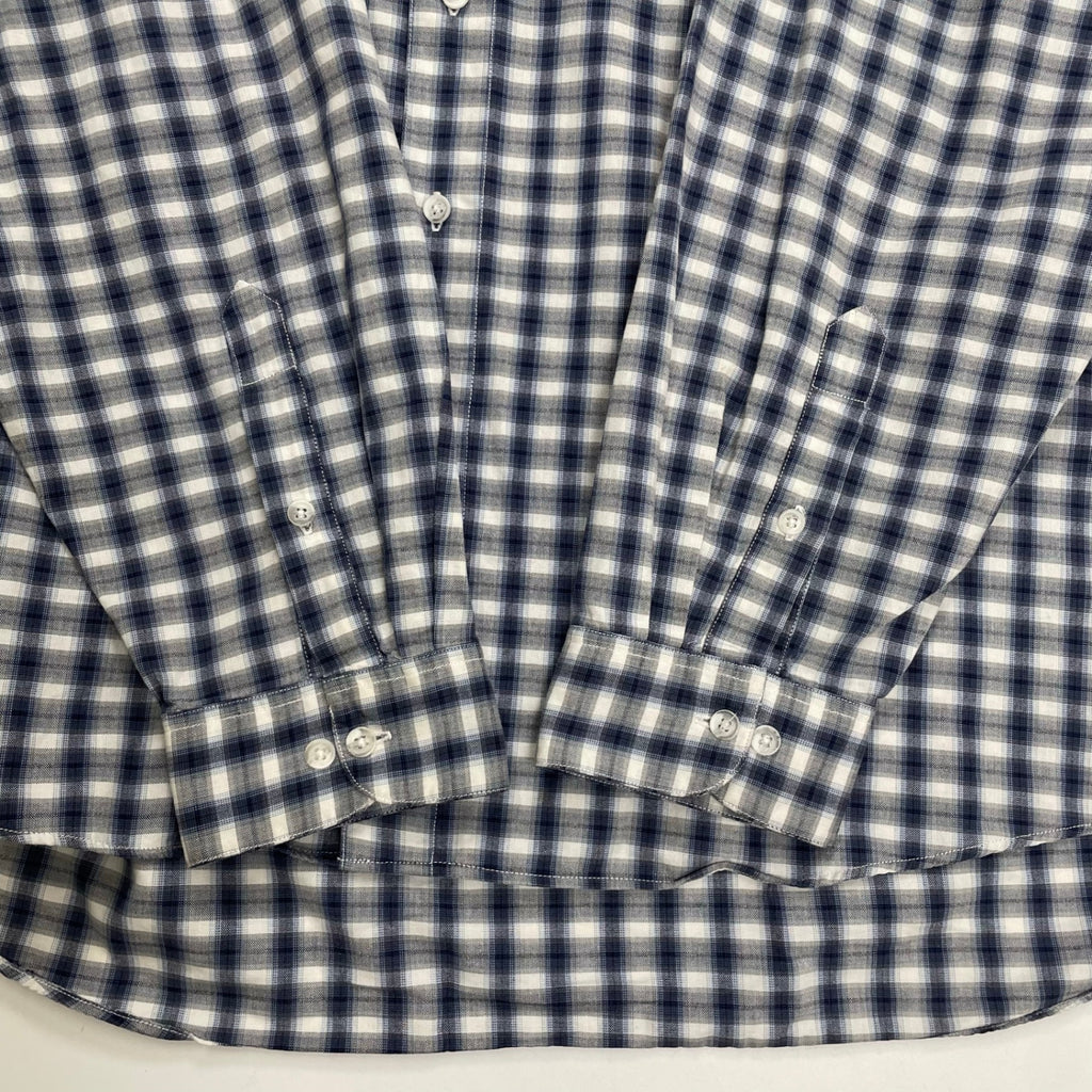 VINTAGE ヴィンテージ / GEOFFREY BEENE オンブレ風 BDチェックシャツ SIZE:XL