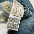 DIESEL ディーゼル / 00s ギミックジップデニムジャケット ライダース ベスト SIZE：S