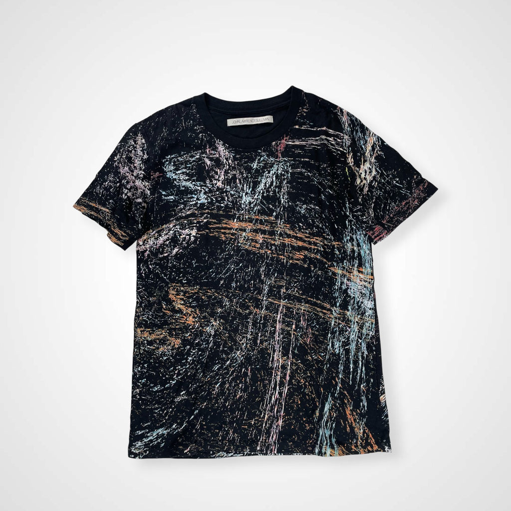 JOHN LAWRENCE SULLIVAN ジョンローレンスサリバン / アートプリントTEE ブラック 参考定価：20,000程度 SIZE：S