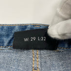 EMPORIO ARMANI エンポリオ アルマーニ / ダメージ加工デニムパンツ 参考定価：42,000程度 SIZE:W29 L32