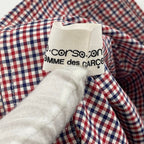 THOM BROWNE × 10 CORSO COMO COMME des GARCONS / コラボ チェック柄ボタンダウンシャツ SIZE:2