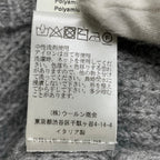 PESERICO ペゼリコ / シルクカシミヤMIXニット グレー 参考定価：100,000程度 SIZE:38