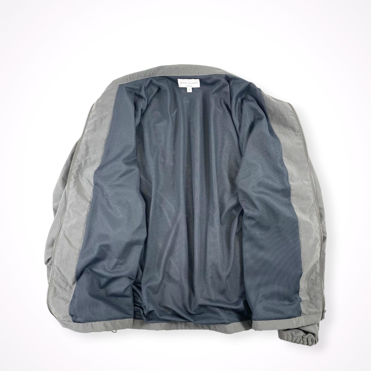 MANUAL ALPHABET / NYLON TRACK JACKET 1LDK MA-J-366 SIZE:3