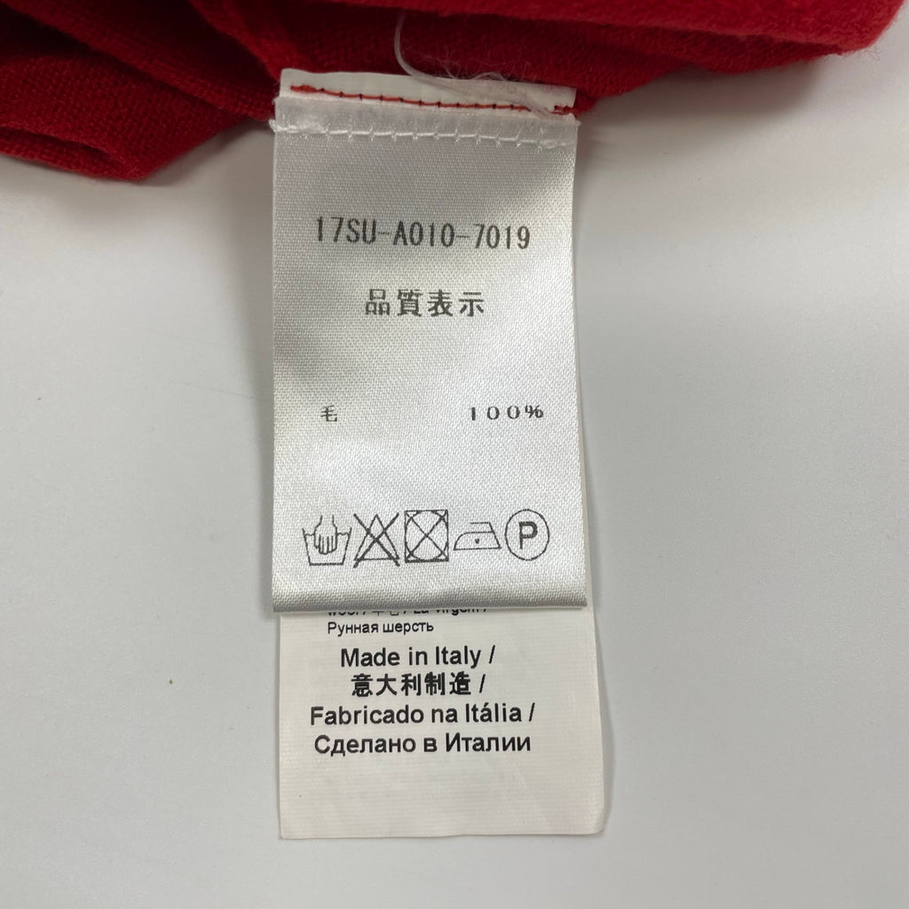 N°21 ヌメロヴェントゥーノ / 再構築ロゴウールニット 参考定価：60,000程度 SIZE：M