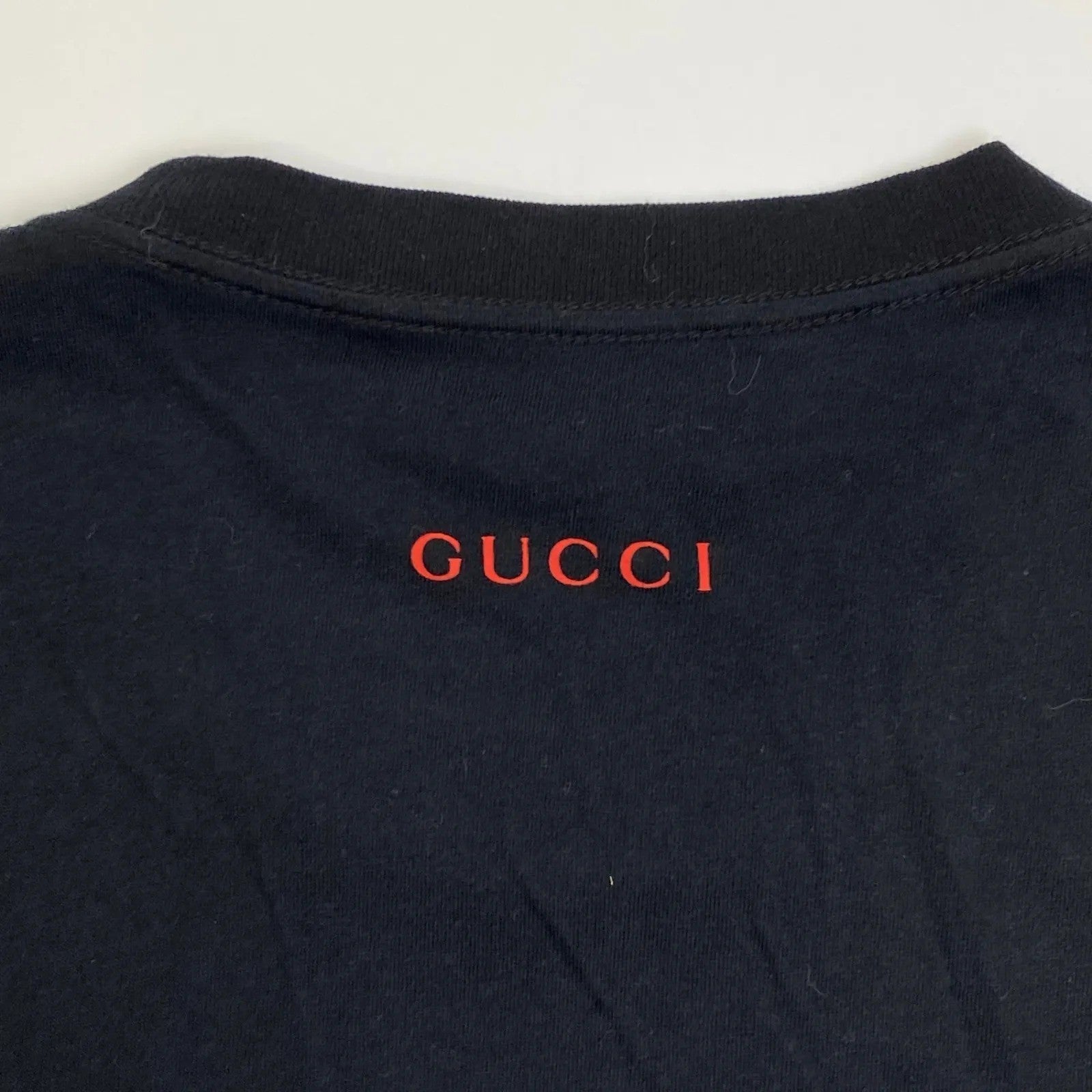 GUCCI グッチ / ヴィンテージ タイガー刺繍 Tシャツ リュネビル刺繍 SIZE:FREE