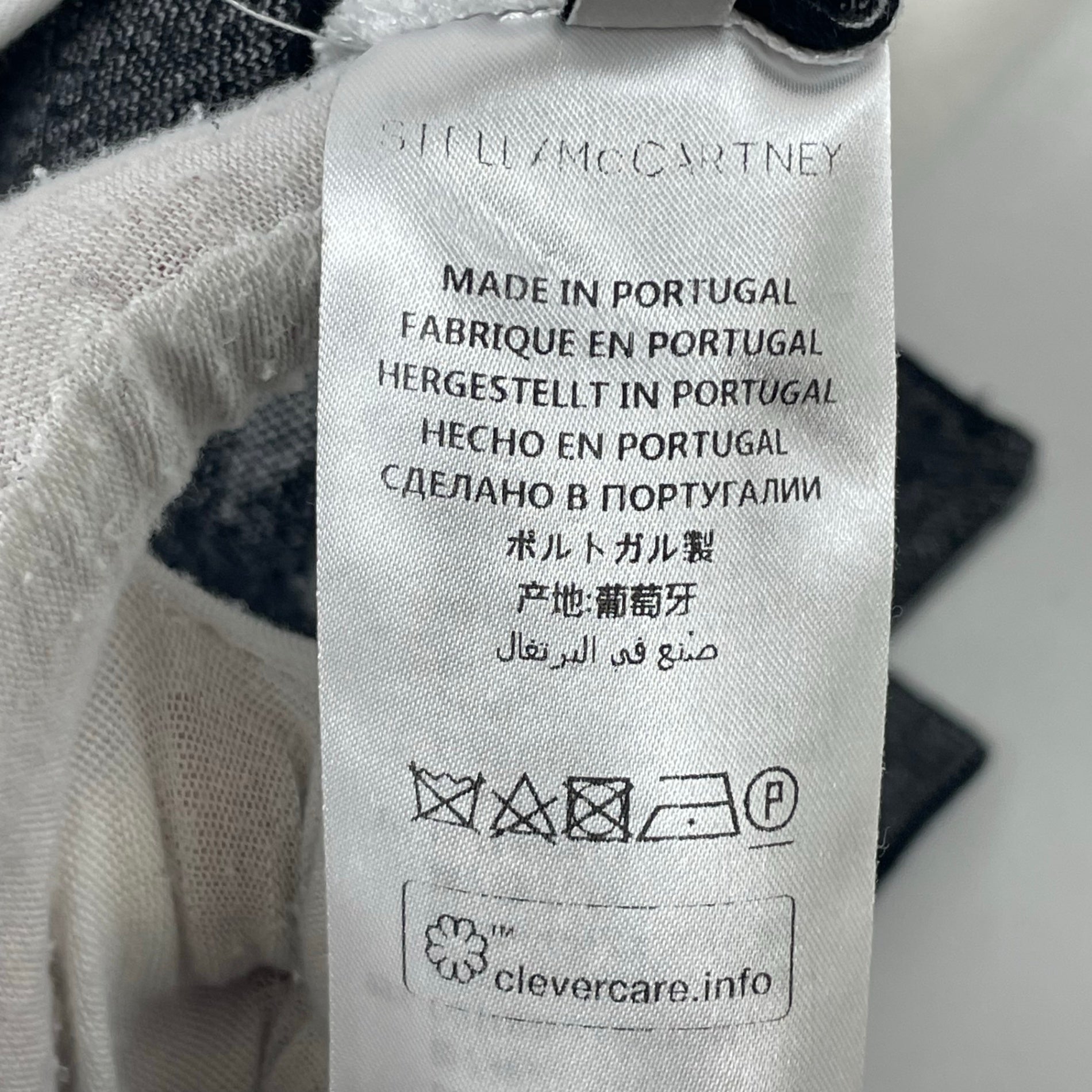 STELLA McCARTNEY / ロゴニット切替Tシャツ 参考定価：60,000程度 SIZE:40