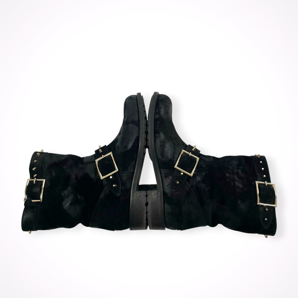 JIMMY CHOO / 「BIKER」スタッズエンジニアブーツ 参考定価：200,000程度 SIZE:37 1/2