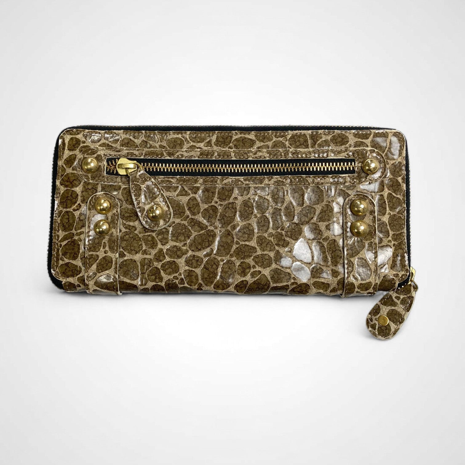 collection PRIVEE? コレクションプリヴェ / キリン柄 クラッチバッグ セカンドバッグ