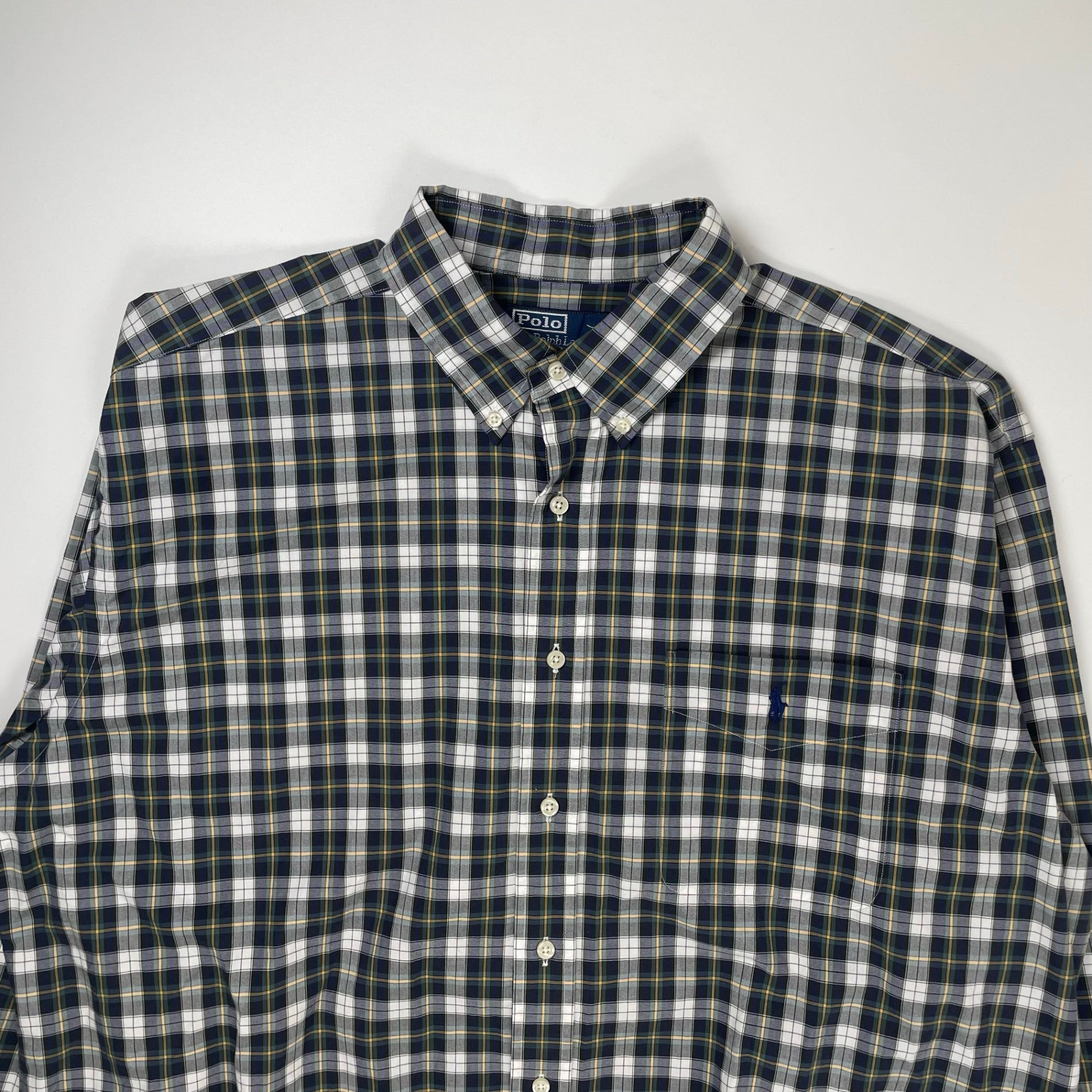 Polo by Ralph Lauren ポロバイラルフローレン / The Big Shirt ポニー刺繍 ボタンダウンシャツ 参考定価：24,000+tax SIZE:L