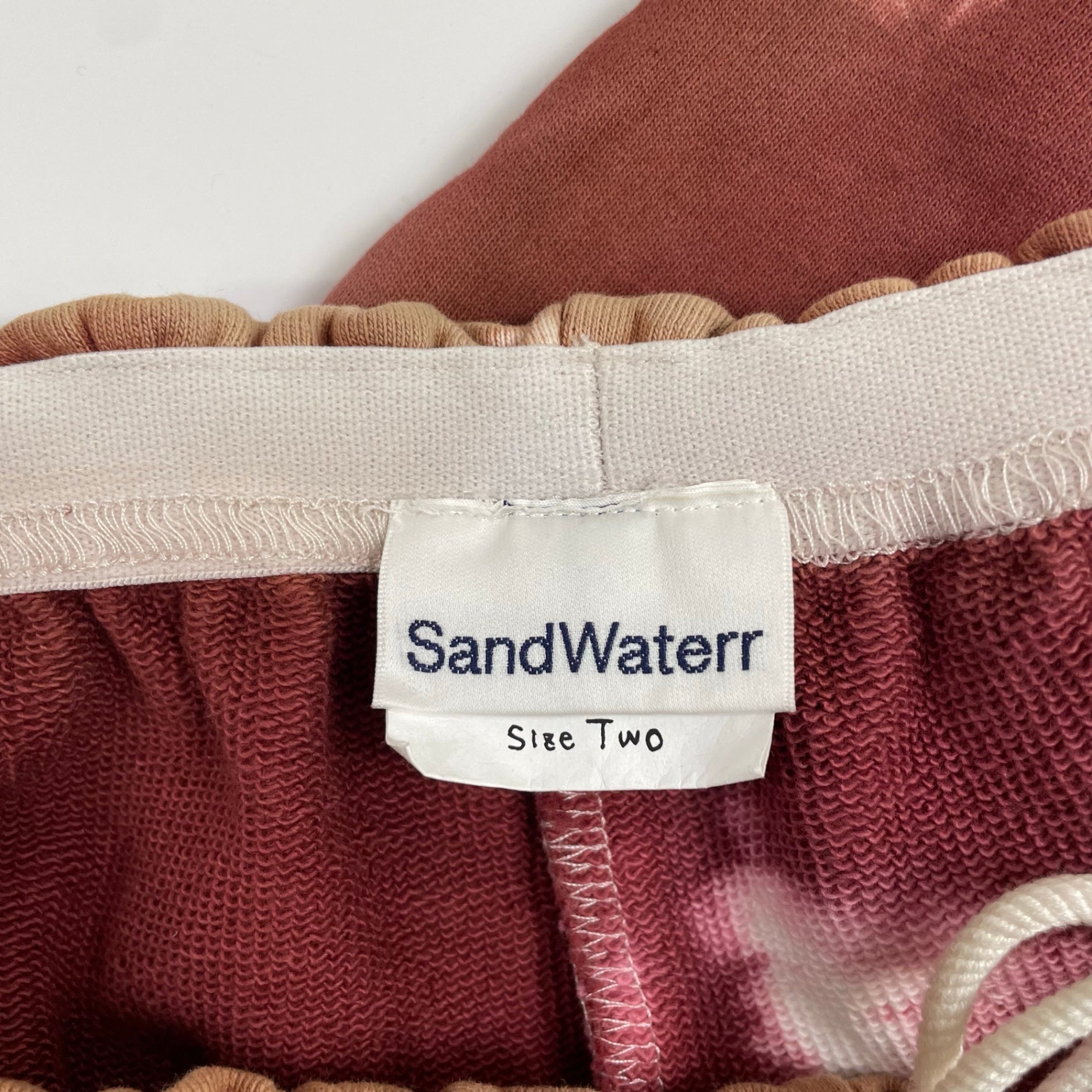 SandWaterr サンドウォーター / ORGANIZED RIB EASY PANTS スウェットパンツ 参考定価：23,000+tax SIZE:2