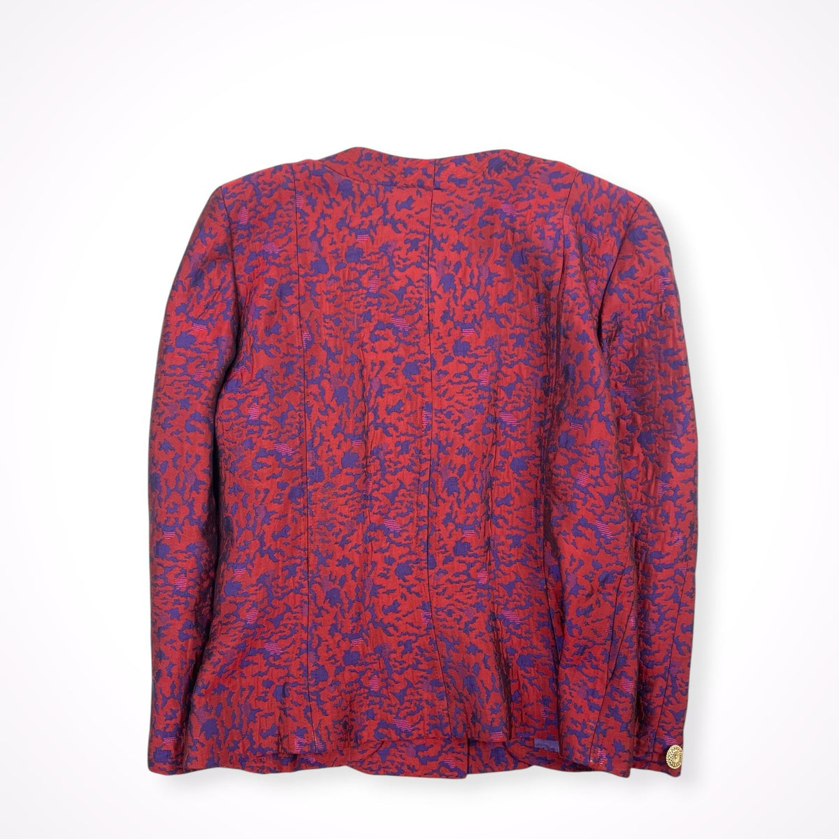 NINA RICCI / ヴィンテージ ジャガードジャケット 参考定価：200,000程度 SIZE:40