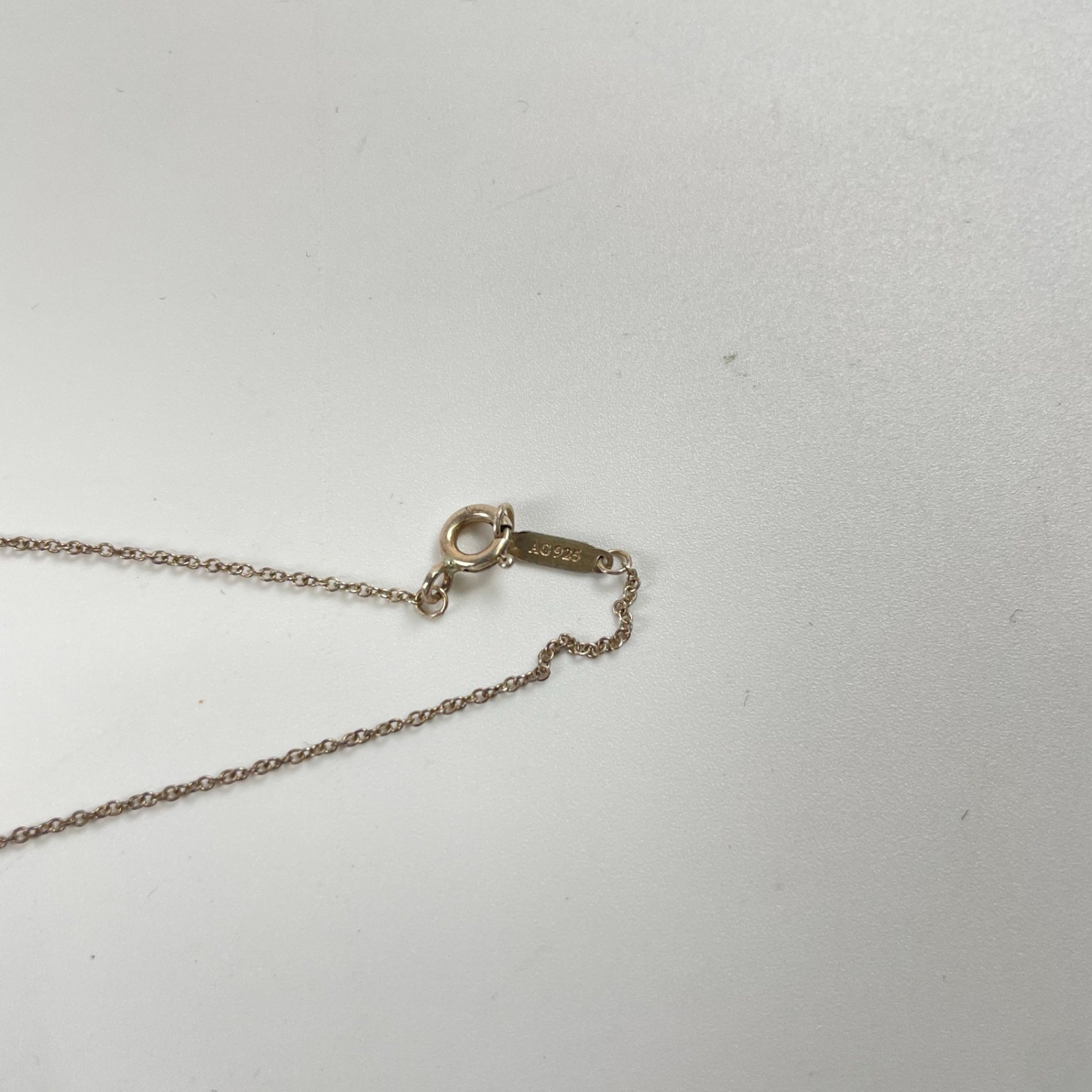 TIFFANY＆CO ティファニー / ブルーダブルハートタグペンダント 参考定価：44,000+tax