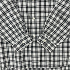 Name. / オーバーサイズノーカラーチェックシャツ 参考定価：30,000程度 SIZE:1