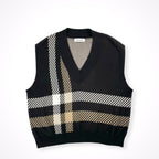 monkeytime / C/AC PLAID VEST Ⅱ参考定価：12,000+tax SIZE:M