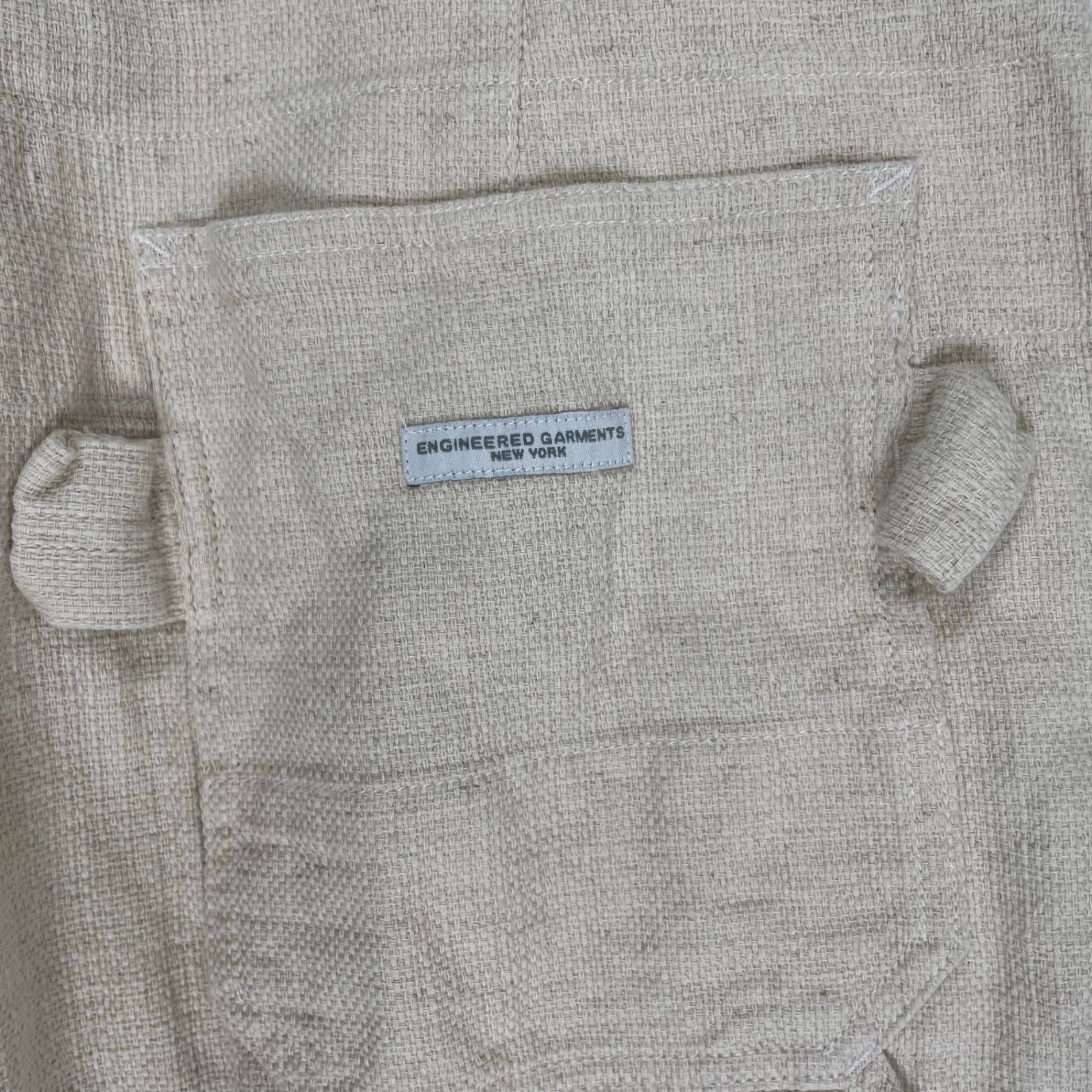 ENGINEERED GARMENTS エンジニアド ガーメンツ / PAINTER PANT JAVA CLOTH コットンリネンパンツ 参考定価：46,000+tax SIZE:M