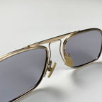 【極美品】 金子眼鏡 ヴィンテージコレクション / ブリッジデザイン サングラス KVS-31 BWG 参考定価：66,000+tax