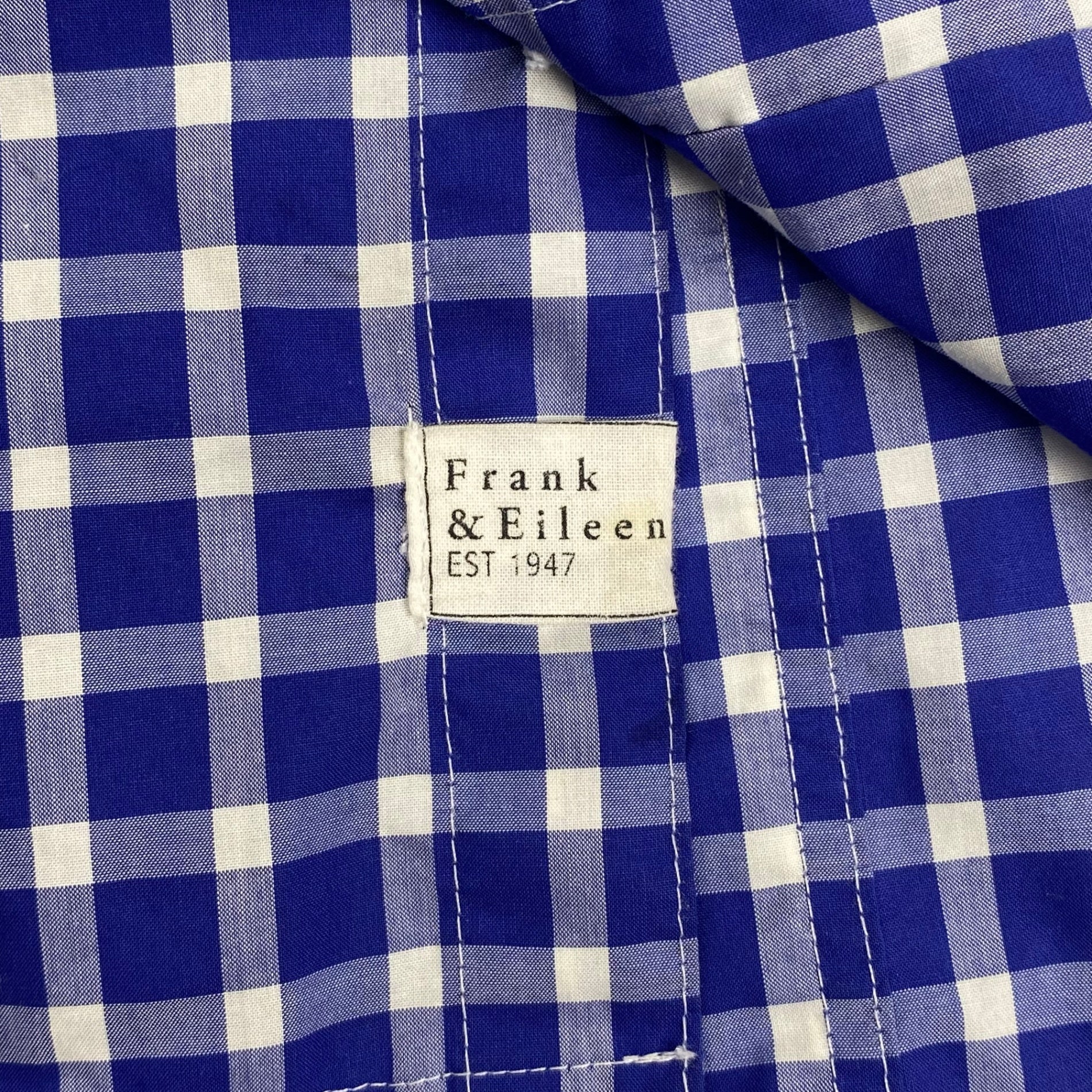 FRANK＆EILEEN フランク％アイリーン / LUKE ギンガムチェックシャツ 参考定価：30,000程度 SIZE：S