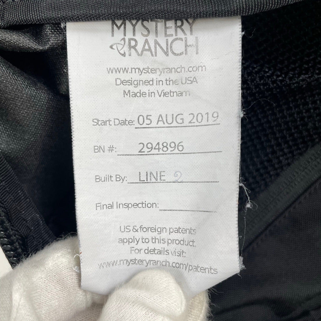 MYSTERY RANCH / URBAN ASSAULT 21 バックパック 参考定価：19,000+tax