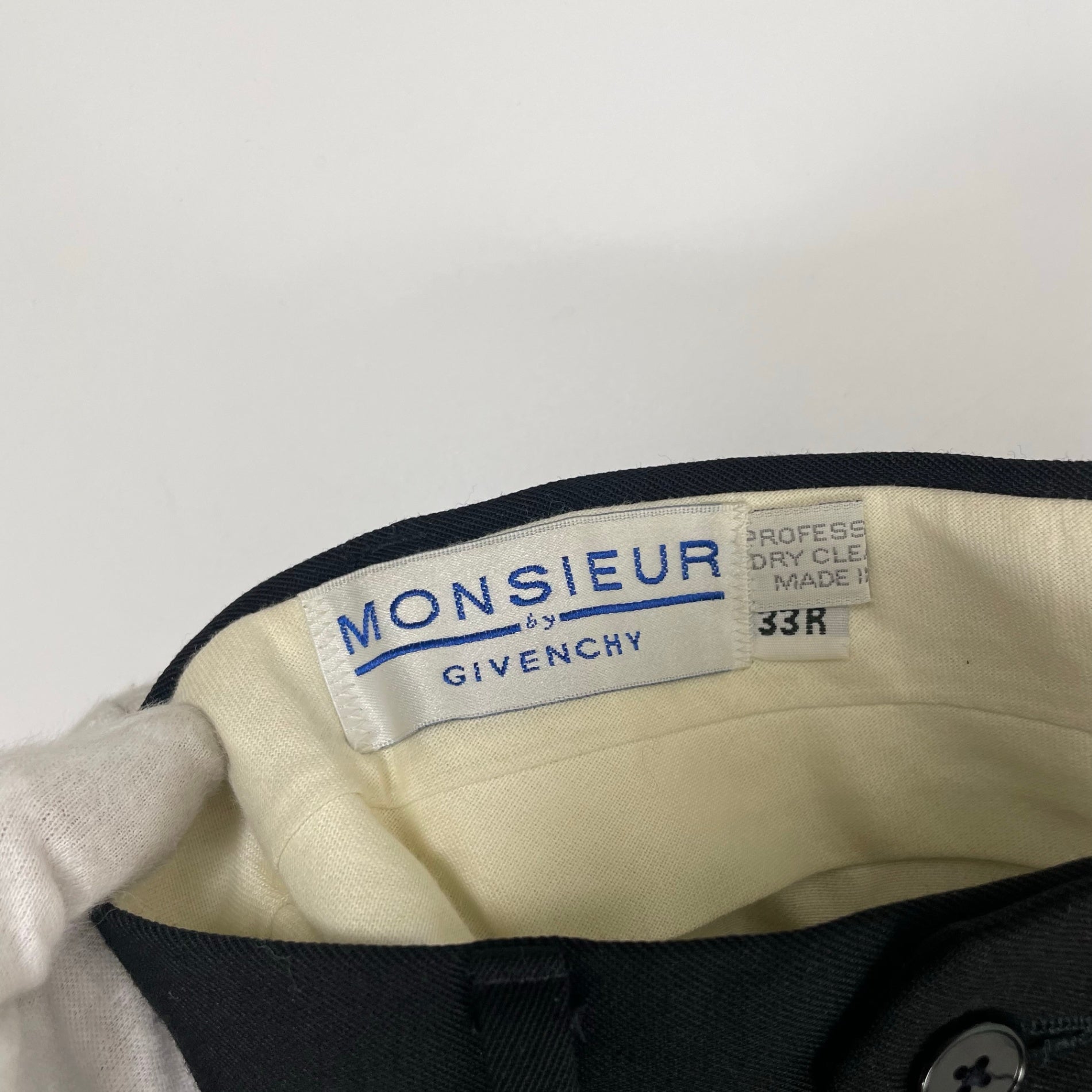 GIVENCHY ジバンシー / 80sヴィンテージ 3タックワイドスラックス USA製 SIZE:33R