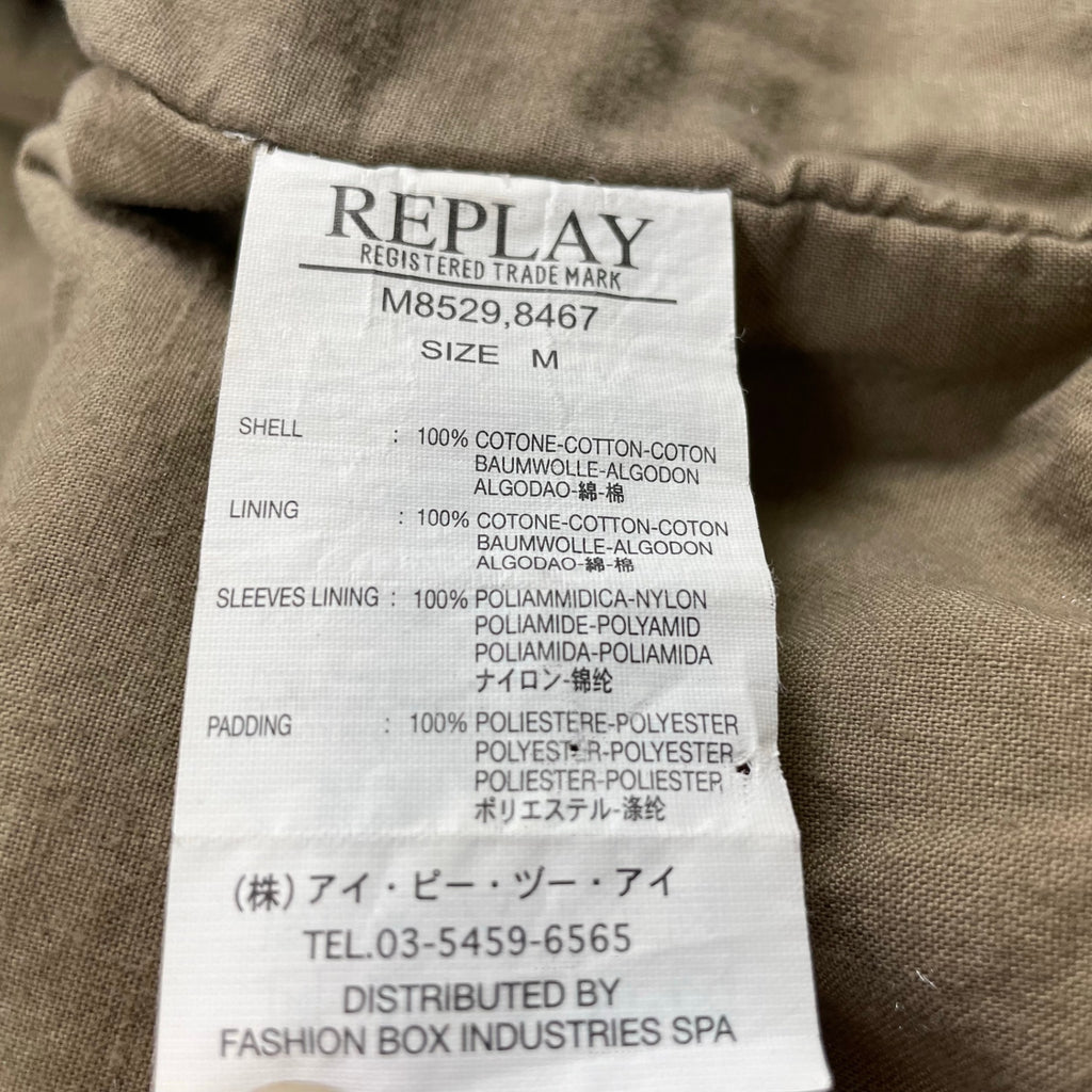 REPLAY リプレイ / ジップアップコーデュロイジャケット SIZE：L