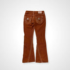 TRUE RELIGION トゥルーレリジョン / JOEY BIG T コーデュロイフレア ブラウン SIZE：W26