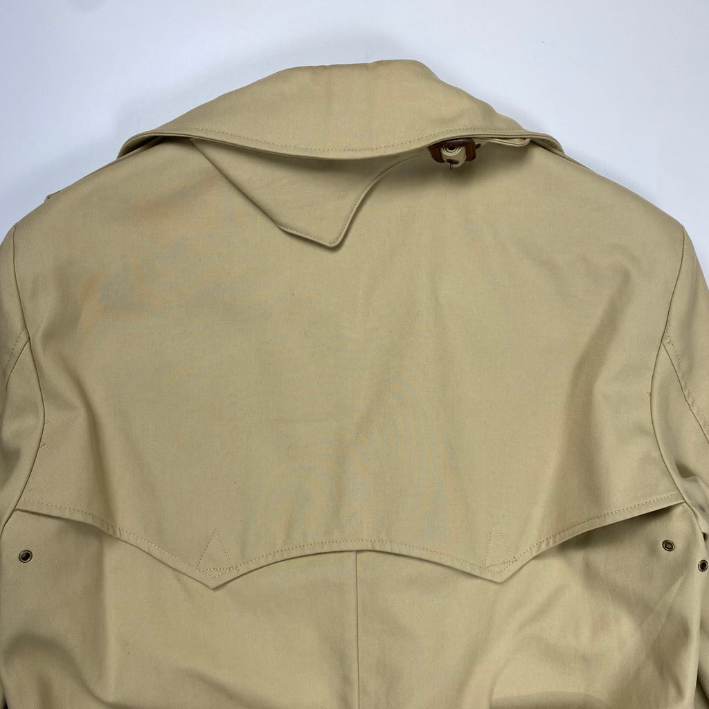 POLO RALPH LAUREN ポロ ラルフローレン / 100％コットンギャバ トレンチコート Dカン ガーメントカバー付 参考定価：89,000+tax SIZE:S