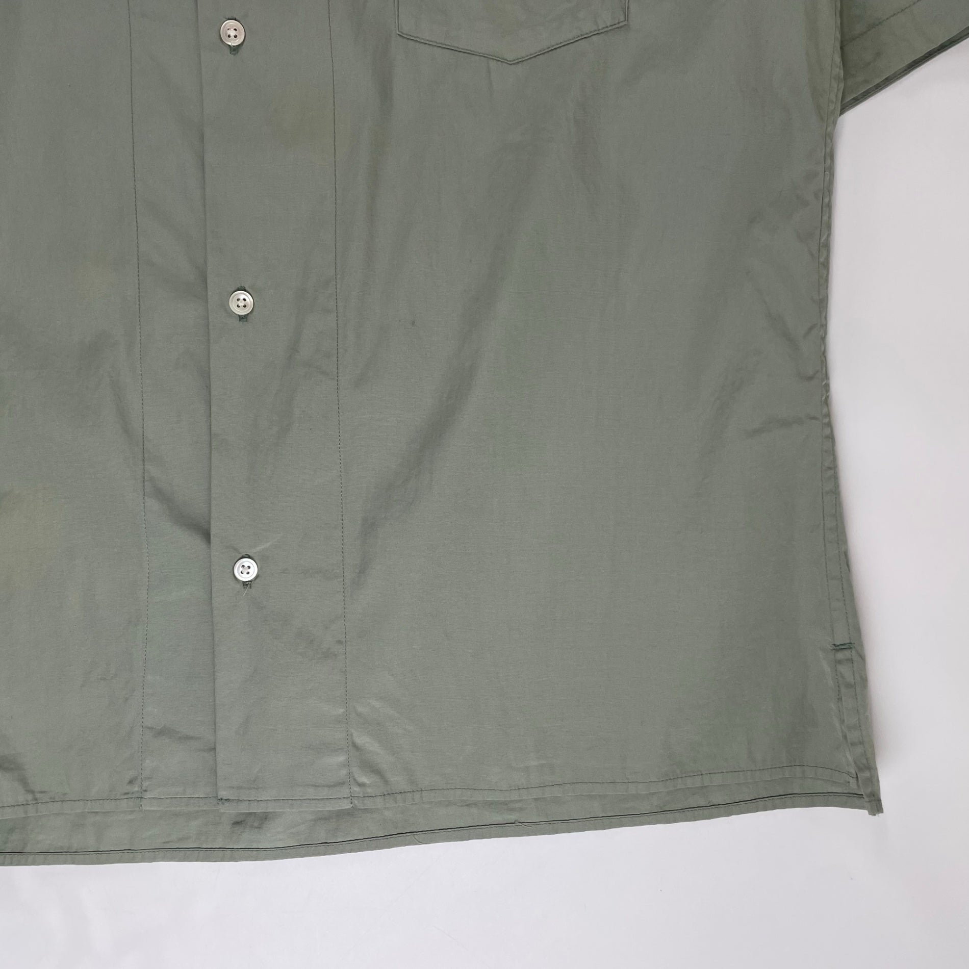 EEL イール / 花火シャツ ライトグリーン 参考定価：15,000+tax SIZE：L