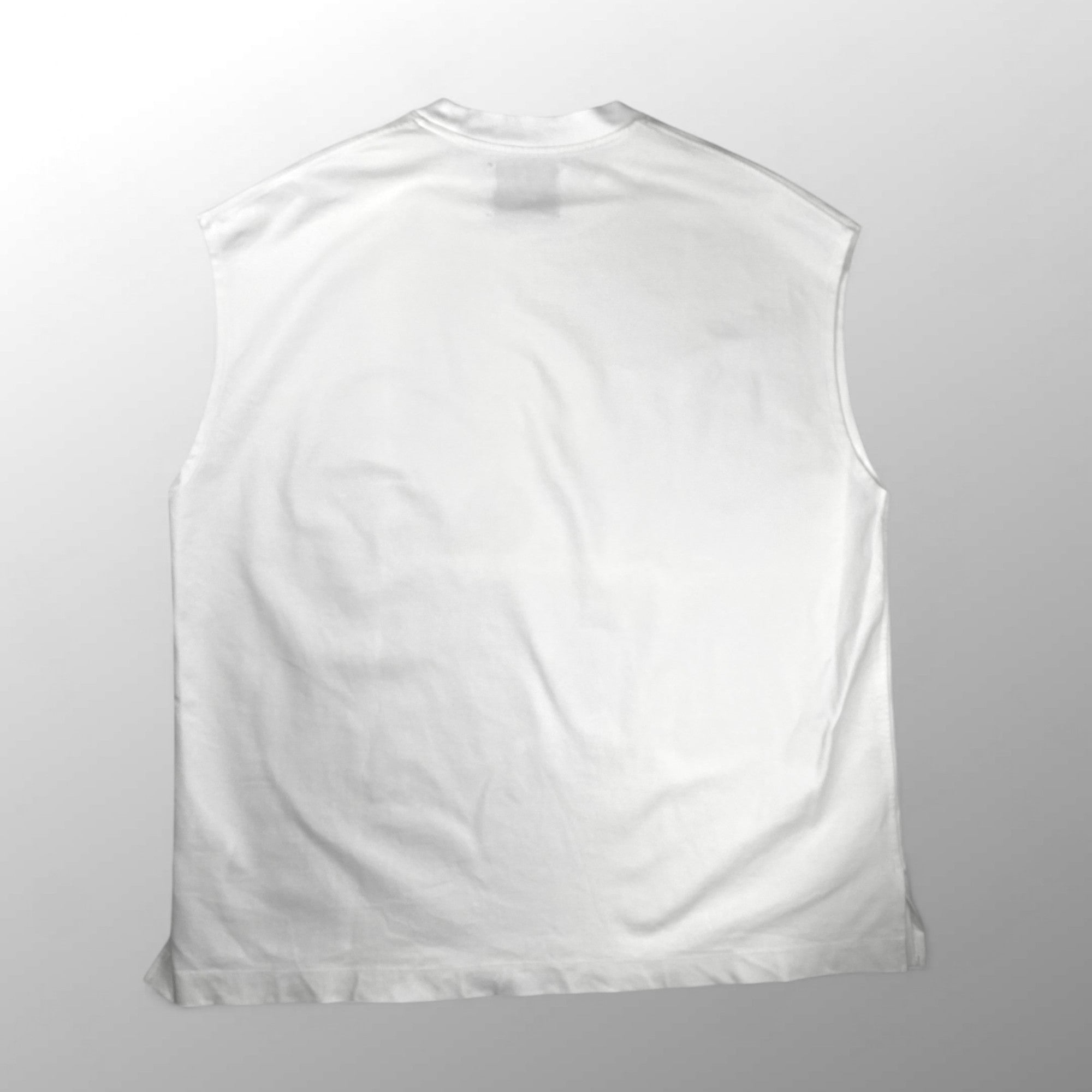 MAISON SPECIAL メゾンスペシャル / スマッシングポンチプライムプルオーバーノースリーブ ホワイト SIZE:01(L程度)