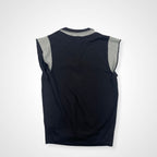 GIORGIO ARMANI ジョルジオ アルマーニ / シルクカシミヤノースリーブニット タグ付 参考定価：150,000程度 SIZE:42