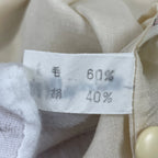 Christian Dior / ヴィンテージタックブラウス SIZE:M