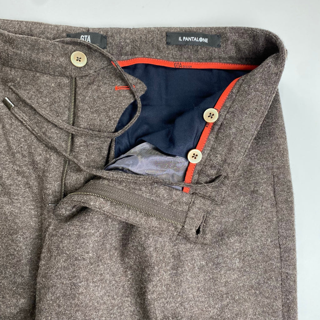 【美品】 GTA ジーティーアー / HERRICK JOG NEW 1タック スラックス イージーパンツ トラベル 参考定価：37,000+tax SIZE:50