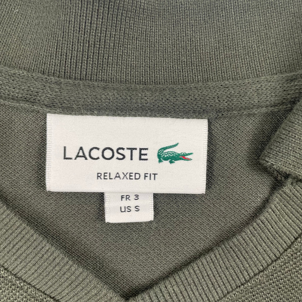 LACOSTE / L.12.12アレンジ スキッパーネックポロシャツ 参考定価：15,000+tax SIZE：5