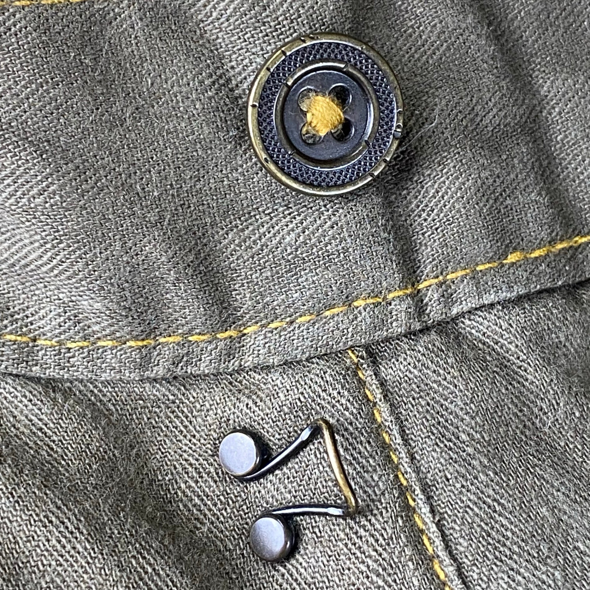 RRL ダブルアールエル / オフィサーリネンコットンヘリンボーンパンツ 23SS 参考定価：52,000+tax SIZE:28×30