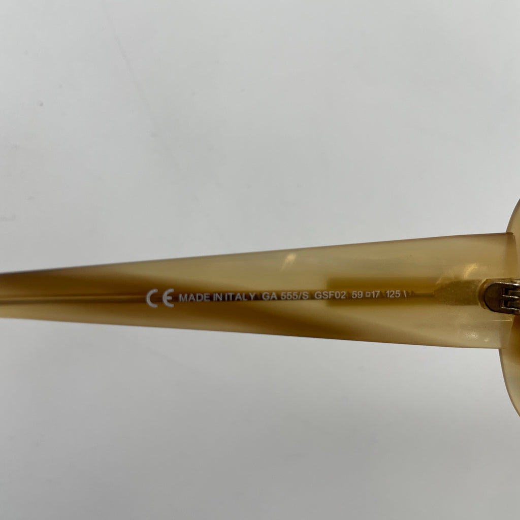GIORGIO ARMANI / ビッグフレーム アセテートサングラス 参考定価：60,000程度 SIZE:59□17 125
